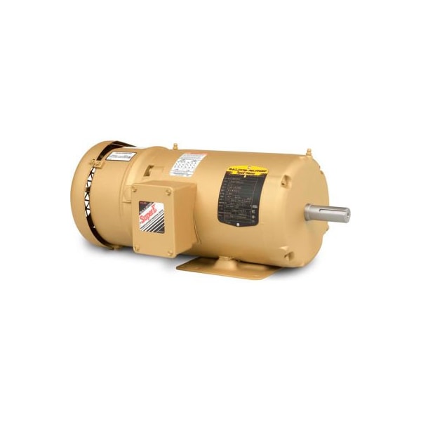 Baldor-Reliance Motor EBM3615T, 5HP, 1750RPM, 3PH, 60HZ, 184T, 3643M, TEFC, F1